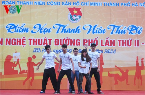 Ngày hội nghệ thuật đường phố Hà Nội   - ảnh 1